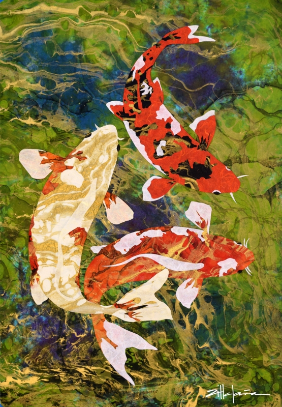 Being Koi by artist Marcy Ann Villafana